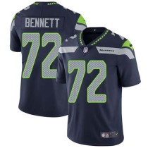 Nike Seahawks -72 Michael Bennett Steel Blue Team Color Stitched NFL Vapor Untouchable Limited Jerse Nike Seahawks -72 Michael Bennett Steel Blue Team Color Stitched NFL Vapor Untouchable Limited Jerse