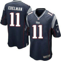 Nike New England Patriots -11 Julian Edelman Navy Blue Team Color NFL Game Jersey Nike New England Patriots -11 Julian Edelman Navy Blue Team Color NFL Game Jersey