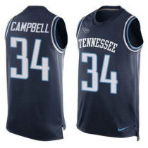 Nike Tennessee Titans -34 Earl Campbell Navy Blue Alternate Stitched NFL Limited Tank Top Jersey Nike Tennessee Titans -34 Earl Campbell Navy Blue Alternate Stitched NFL Limited Tank Top Jersey