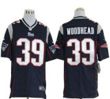 Nike Patriots -39 Danny Woodhead Navy Blue Team Color Stitched NFL Game Jersey