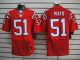Nike New England Patriots -51 Jerod Mayo Red Alternate Mens Stitched NFL Elite Jersey