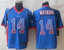 Nike Buffalo Bills -14 Sammy Watkins Drift Fashion NFL Elite Jersey Nike Buffalo Bills -14 Sammy Watkins Drift Fashion NFL Elite Jersey