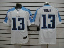 Nike Titans -13 Kendall Wright White Stitched NFL Elite Jersey Nike Titans -13 Kendall Wright White Stitched NFL Elite Jersey