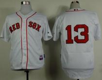Boston Red Sox #13 Hanley Ramirez White Cool Base Stitched MLB Jersey Boston Red Sox #13 Hanley Ramirez White Cool Base Stitched MLB Jersey