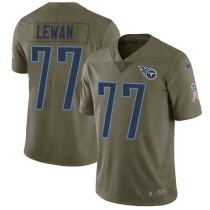 Nike Titans -77 Taylor Lewan Olive Stitched NFL Limited 2017 Salute to Service Jersey Nike Titans -77 Taylor Lewan Olive Stitched NFL Limited 2017 Salute to Service Jersey