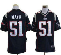 Nike Patriots -51 Jerod Mayo Navy Blue Team Color Stitched NFL Game Jersey Nike Patriots -51 Jerod Mayo Navy Blue Team Color Stitched NFL Game Jersey