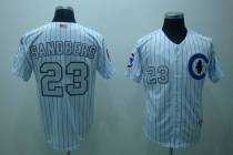 Chicago Cubs -23 Ryne Sandberg Stitched 3-Patch White MLB Jersey Chicago Cubs -23 Ryne Sandberg Stitched 3-Patch White MLB Jersey