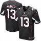 Nike Arizona Cardinals -13 Warner Jersey Black Elite Alternate Jersey