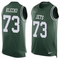 Nike New York Jets -73 Joe Klecko Green Team Color Stitched NFL Limited Tank Top Jersey Nike New York Jets -73 Joe Klecko Green Team Color Stitched NFL Limited Tank Top Jersey