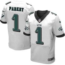 Nike Philadelphia Eagles #1 Cody Parkey White Men's Stitched NFL New Elite Jersey Nike Philadelphia Eagles #1 Cody Parkey White Men's Stitched NFL New Elite Jersey