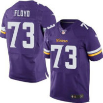 Nike Minnesota Vikings -73 Sharrif Floyd Purple Team Color Stitched NFL Elite Jersey Nike Minnesota Vikings -73 Sharrif Floyd Purple Team Color Stitched NFL Elite Jersey
