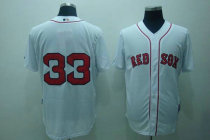 Boston Red Sox #33 Jason Varitek Stitched White MLB Jersey Boston Red Sox #33 Jason Varitek Stitched White MLB Jersey