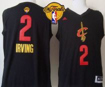 Cleveland Cavaliers -2 Kyrie Irving Black New Fashion The Finals Patch Stitched NBA Jersey Cleveland Cavaliers -2 Kyrie Irving Black New Fashion The Finals Patch Stitched NBA Jersey