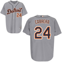 Detroit Tigers #24 Miguel Cabrera Grey Stitched MLB Jersey Detroit Tigers #24 Miguel Cabrera Grey Stitched MLB Jersey