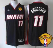 Miami Heat -11 Chris Andersen Black Finals Patch Stitched NBA Jersey Miami Heat -11 Chris Andersen Black Finals Patch Stitched NBA Jersey