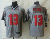 2014 New Nike Tampa Bay Buccaneers -13 Mike Evans Grey Vapor Elite Jerseys
