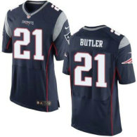Nike New England Patriots -21 Malcolm Butler Navy Blue Team Color Stitched NFL New Elite Jersey