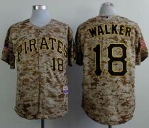 Pittsburgh Pirates #18 Neil Walker Camo Alternate Cool Base Stitched MLB Jersey