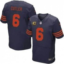 Nike Chicago Bears -6 Blue Orange Cutler Elite Throwback C Patch Jersey Nike Chicago Bears -6 Blue Orange Cutler Elite Throwback C Patch Jersey