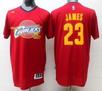 Cleveland Cavaliers -23 LeBron James Red Short Sleeve Fashion Stitched NBA Jersey Cleveland Cavaliers -23 LeBron James Red Short Sleeve Fashion Stitched NBA Jersey