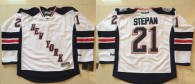 New York Rangers -21 Derek Stepan White 2014 Stadium Series Stitched NHL Jersey