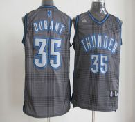 Oklahoma City Thunder -35 Kevin Durant Black Rhythm Fashion Stitched NBA Jersey