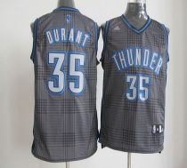 Oklahoma City Thunder -35 Kevin Durant Black Rhythm Fashion Stitched NBA Jersey