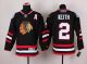 Chicago Blackhawks -2 Duncan Keith Black 2014 Stadium Series Stitched NHL Jersey