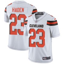 Nike Browns -23 Joe Haden White Stitched NFL Vapor Untouchable Limited Jersey Nike Browns -23 Joe Haden White Stitched NFL Vapor Untouchable Limited Jersey