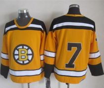 Boston Bruins -7 Phil Esposito Yellow CCM Throwback Stitched NHL Jersey Boston Bruins -7 Phil Esposito Yellow CCM Throwback Stitched NHL Jersey