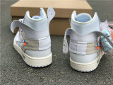 Authentic Off White x Air Jordan 1 White GS