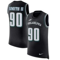 Nike Eagles -90 Marcus Smith II Black Alternate Stitched NFL Limited Rush Tank Top Jersey Nike Eagles -90 Marcus Smith II Black Alternate Stitched NFL Limited Rush Tank Top Jersey