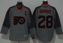 Philadelphia Flyers -28 Claude Giroux Charcoal Cross Check Fashion Stitched NHL Jersey Philadelphia Flyers -28 Claude Giroux Charcoal Cross Check Fashion Stitched NHL Jersey