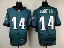 Nike Philadelphia Eagles #14 Riley Cooper Midnight Green Team Color Men's Stitched NFL New Elite Jer Nike Philadelphia Eagles #14 Riley Cooper Midnight Green Team Color Men's Stitched NFL New Elite Jer