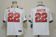 Nike Buccaneers -22 Doug Martin White With C Patch Stitched NFL Game Jersey