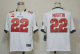Nike Buccaneers -22 Doug Martin White With C Patch Stitched NFL Game Jersey