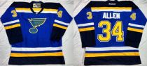 St Louis Blues -34 Jake Allen Light Blue Home Stitched NHL Jersey St Louis Blues -34 Jake Allen Light Blue Home Stitched NHL Jersey
