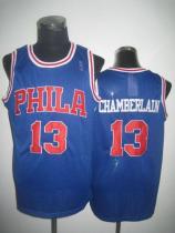 Philadelphia 76ers -13 Wilt Chamberlain Blue Throwback Stitched NBA Jersey Philadelphia 76ers -13 Wilt Chamberlain Blue Throwback Stitched NBA Jersey