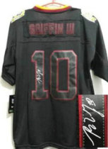 NEW Signed Elite Washington Redskins 10 Robert Griffin III Lights out Black NEW Signed Elite Washington Redskins 10 Robert Griffin III Lights out Black
