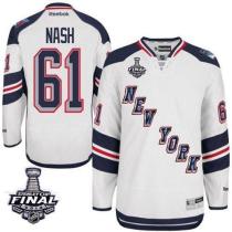 New York Rangers -61 Rick Nash White 2014 Stadium Series With Stanley Cup Finals Stitched NHL Jersey New York Rangers -61 Rick Nash White 2014 Stadium Series With Stanley Cup Finals Stitched NHL Jersey