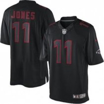 Nike Falcons 11 Julio Jones Black Stitched NFL Impact Limited Jersey Nike Falcons 11 Julio Jones Black Stitched NFL Impact Limited Jersey