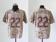 NEW Chicago Bears -22 Matt Forte Camo NFL Elite USMC Jersey(USA)