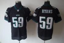 Nike Philadelphia Eagles #59 DeMeco Ryans Black Alternate Men's Stitched NFL Elite Jersey Nike Philadelphia Eagles #59 DeMeco Ryans Black Alternate Men's Stitched NFL Elite Jersey