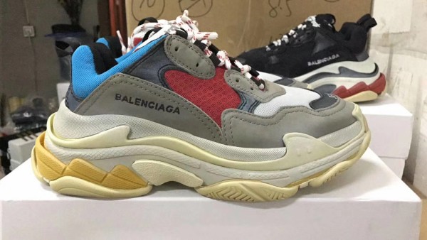 Authentic Balenciaga triple S Red