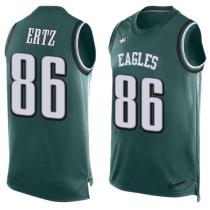 Nike Eagles -86 Zach Ertz Midnight Green Team Color Stitched NFL Limited Tank Top Jersey Nike Eagles -86 Zach Ertz Midnight Green Team Color Stitched NFL Limited Tank Top Jersey