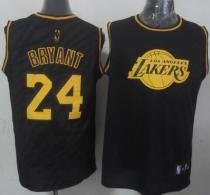 Los Angeles Lakers -24 Kobe Bryant Black Precious Metals Fashion Stitched NBA Jersey Los Angeles Lakers -24 Kobe Bryant Black Precious Metals Fashion Stitched NBA Jersey