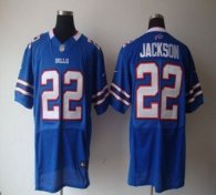 Nike Bills -22 Fred Jackson Royal Blue Team Color Stitched NFL Elite Jersey