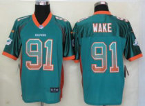 2013 New Nike Miami Dolphins -91 Wake Drift Fashion Green Elite Jerseys 2013 New Nike Miami Dolphins -91 Wake Drift Fashion Green Elite Jerseys