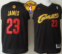 Cleveland Cavaliers -23 LeBron James Black Red No Fashion The Finals Patch Stitched NBA Jersey Cleveland Cavaliers -23 LeBron James Black Red No Fashion The Finals Patch Stitched NBA Jersey