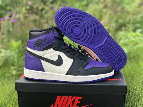 Authentic Air Jordan 1 GS Purple